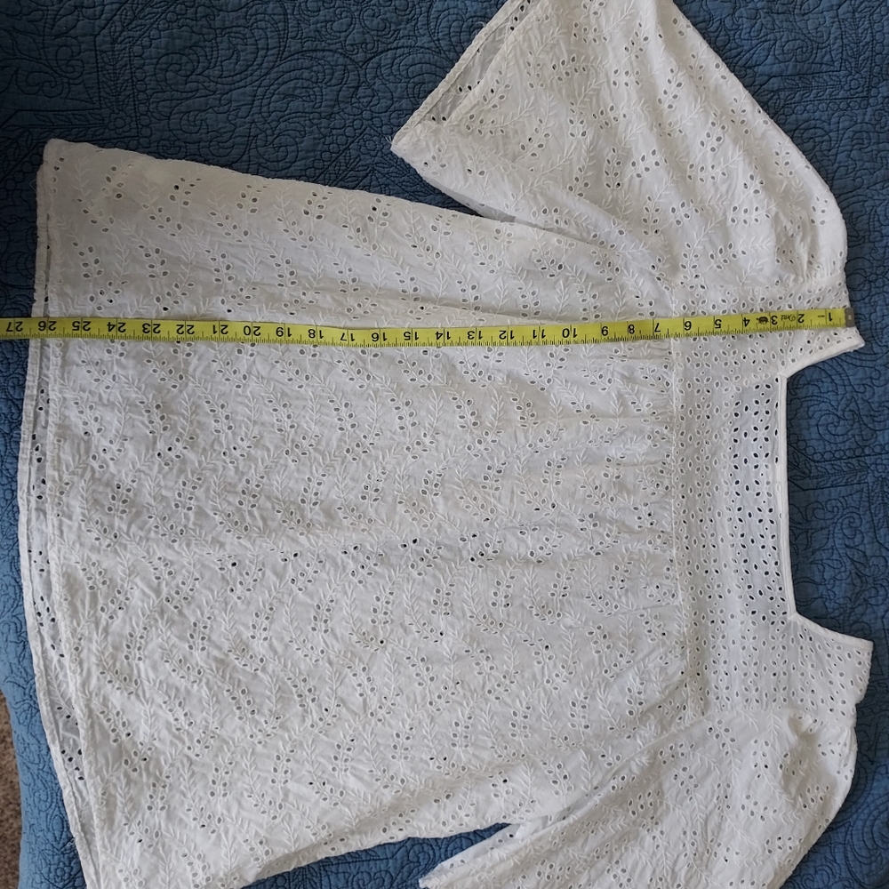 White GAP blouse